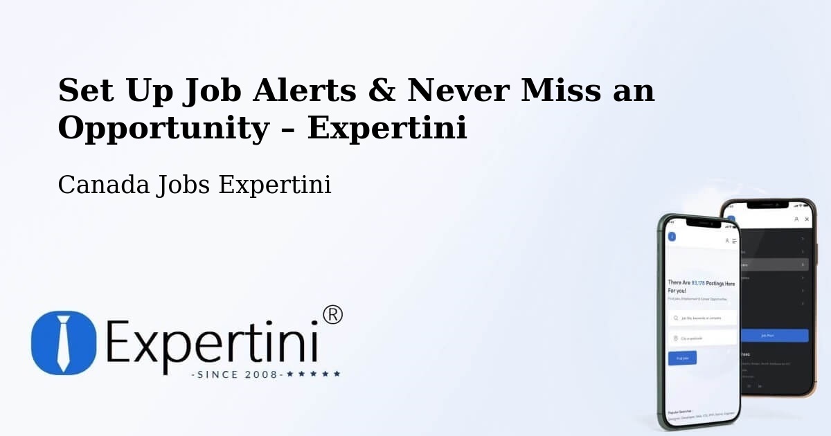 Job Alerts Guide – Get Notified About New Jobs in Manning - Manning, Canada Jobs Expertini