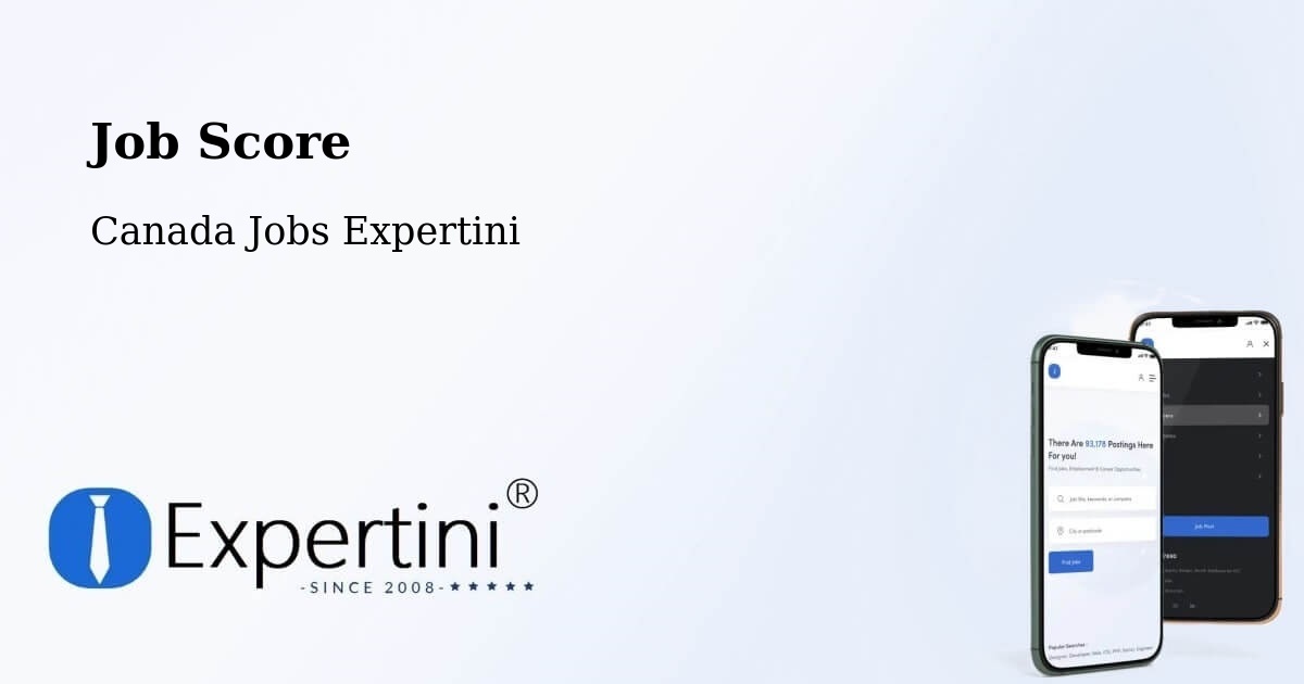 Job Score & Job Description Score Tool – Manning - Canada Jobs Expertini
